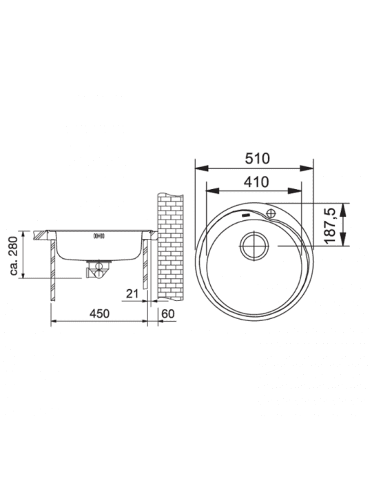 Pomivalno korito Franke ROX 610-41